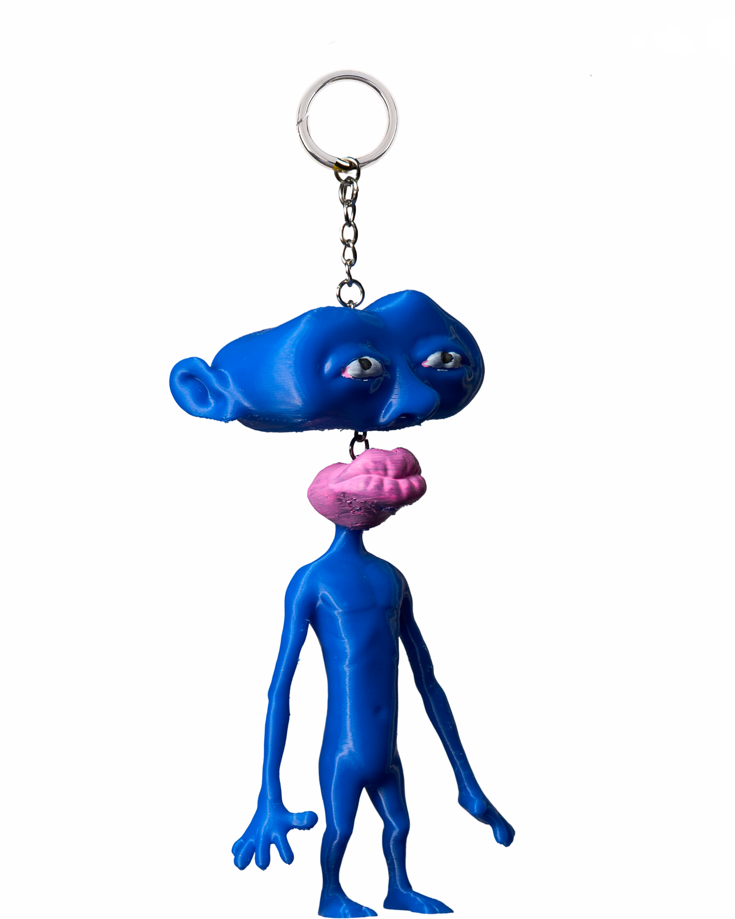 Udo Keychain: "Bluque" (Blue)