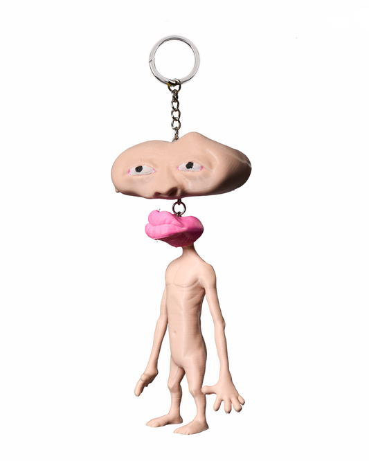 Udo Keychain: "N'Nishal" (Beige)