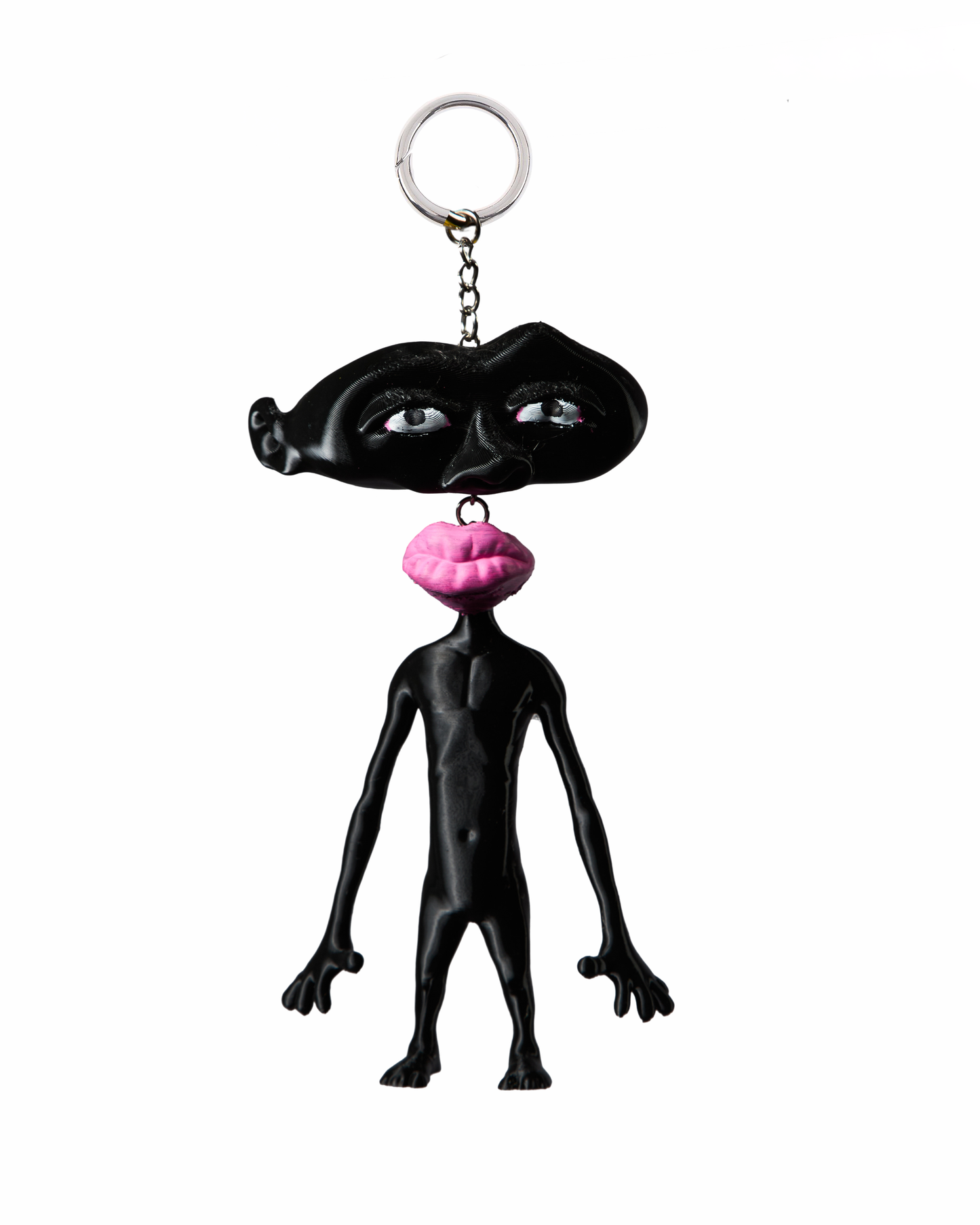 Udo Keychain: "Eyedeaya" (Black)