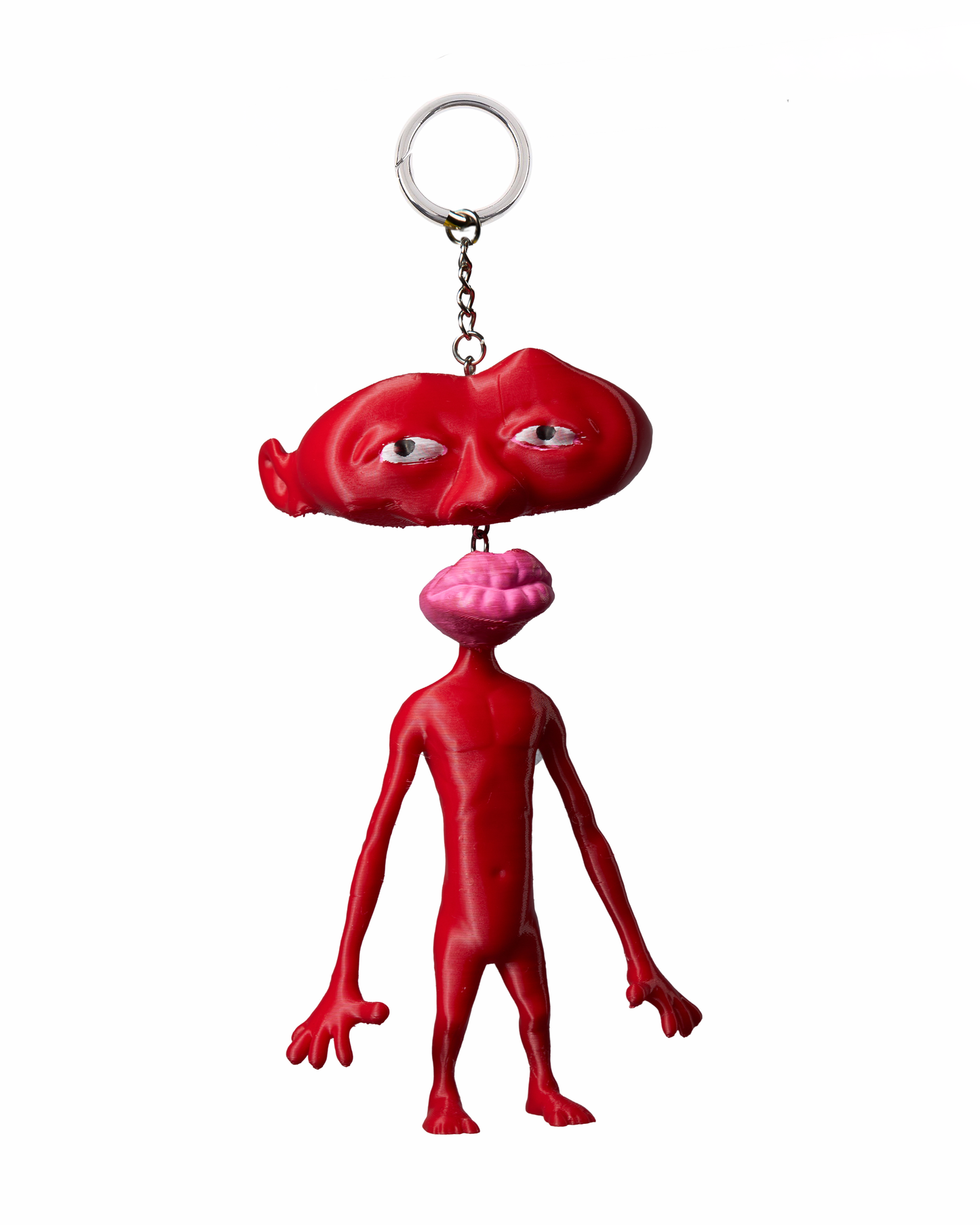 Udo Keychain: "Condimenta" (Red)